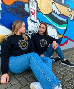 Frauen Real & Rare Sunflower Sweatshirt - Schwarz